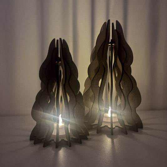Christmas Tree Candle Holder in 2 sizes