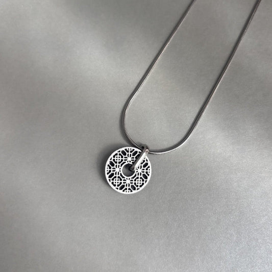 Donna Necklace in Silver