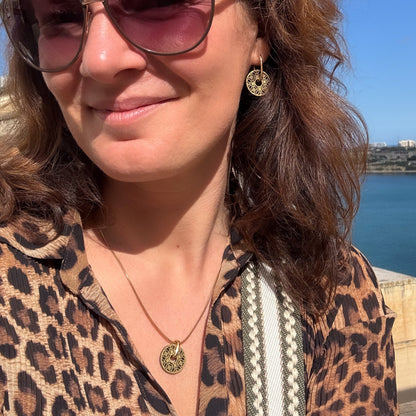 Donna Necklace in Gold