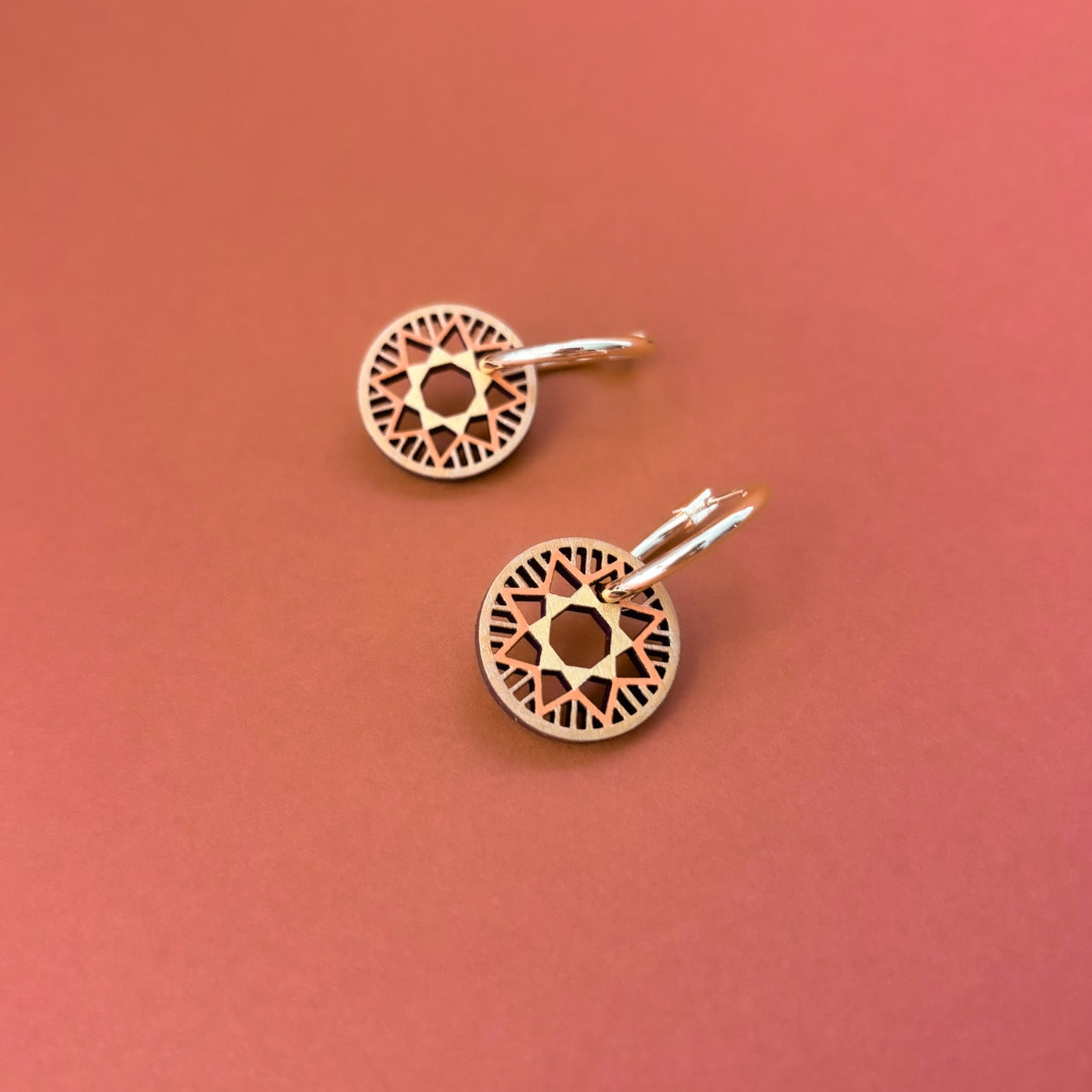 Cassandra Hoops in Copper