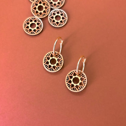 Cassandra Hoops in Copper