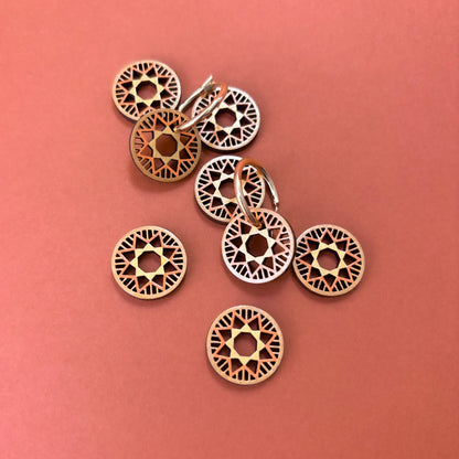 Cassandra Hoops in Copper