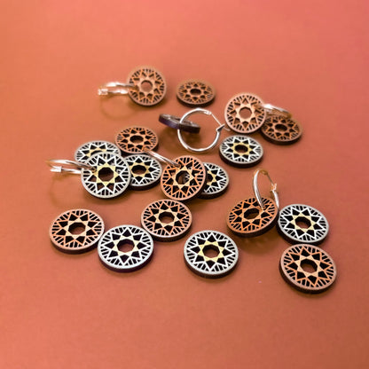 Cassandra Hoops in Gold