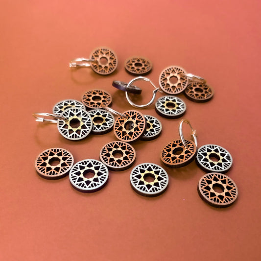 Cassandra Hoops in Gold