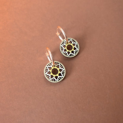 Cassandra Hoops in Gold