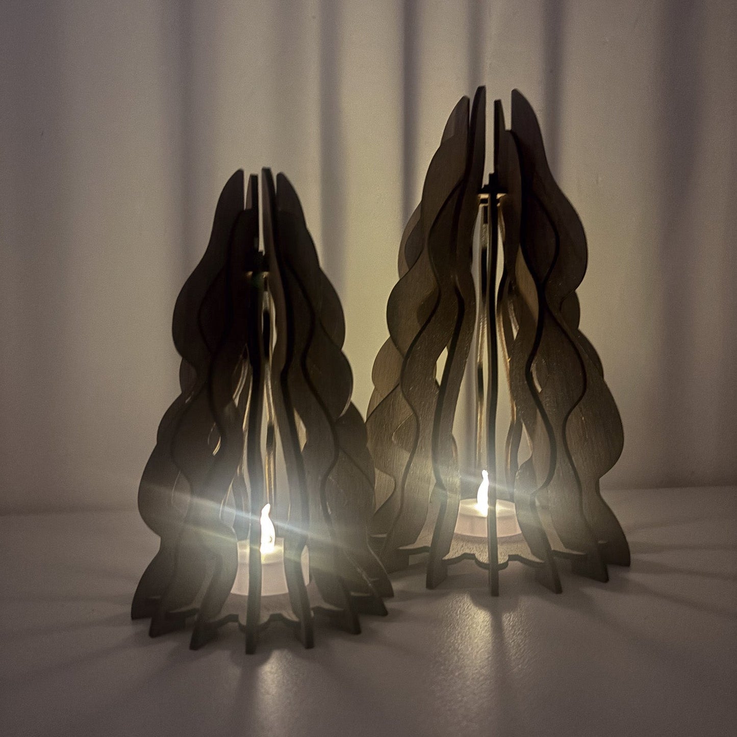 Christmas Tree Candle Holder in 2 sizes