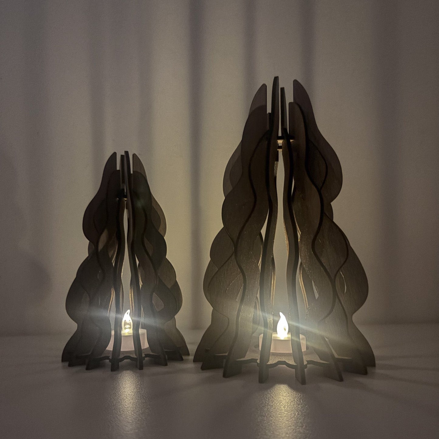 Christmas Tree Candle Holder in 2 sizes