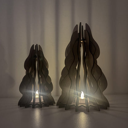 Christmas Tree Candle Holder in 2 sizes