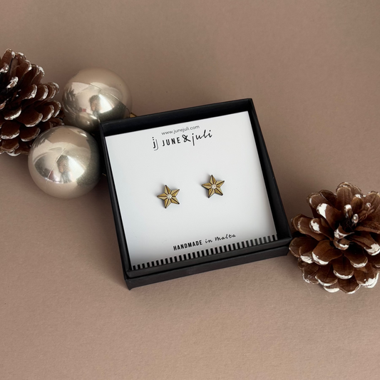 Starlight Studs in Gold or Silver