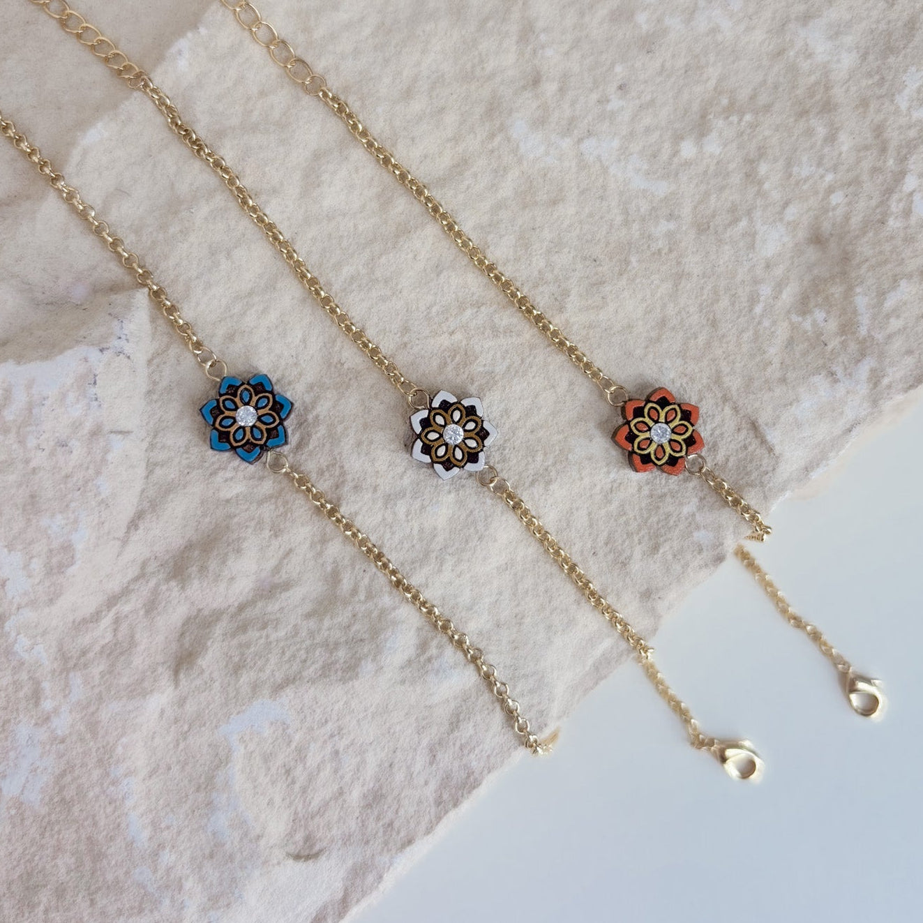 Gabi Bracelets in Gold