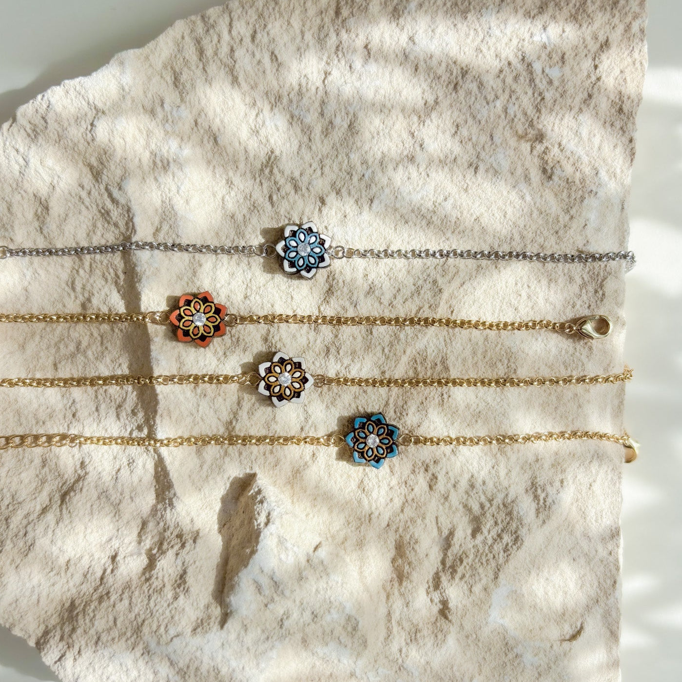 Gabi Bracelets in Gold