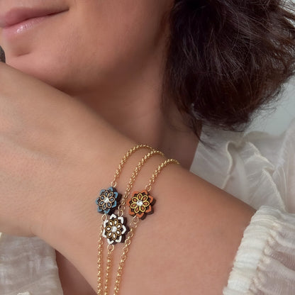 Gabi Bracelets in Gold