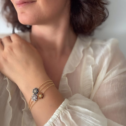 Gabi Bracelets in Gold